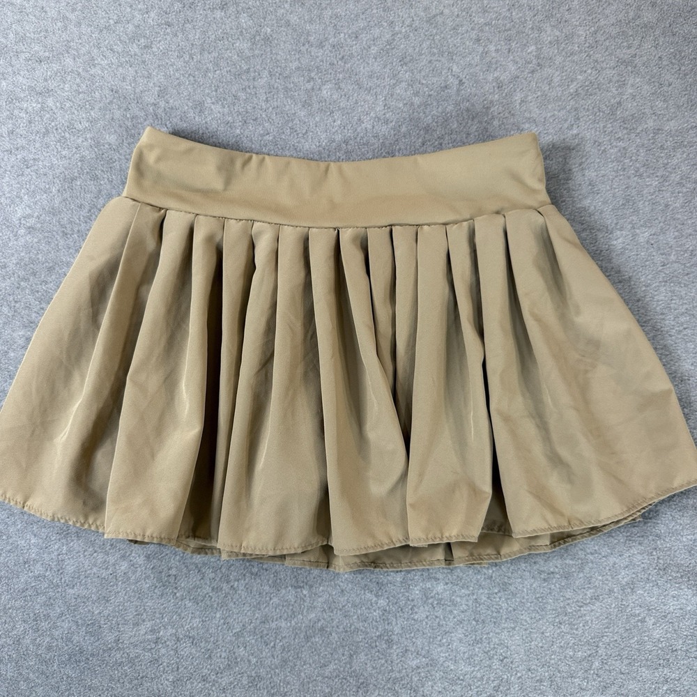 French Toast Girls XL 14-16 Khaki Pleated Tennis Golf Skort Uniform Performance